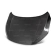 Load image into Gallery viewer, Seibon 2016-2017 Honda Civic Coupe/Sedan/Hatchback OEM Style Carbon Fiber Hood - Main Product View
