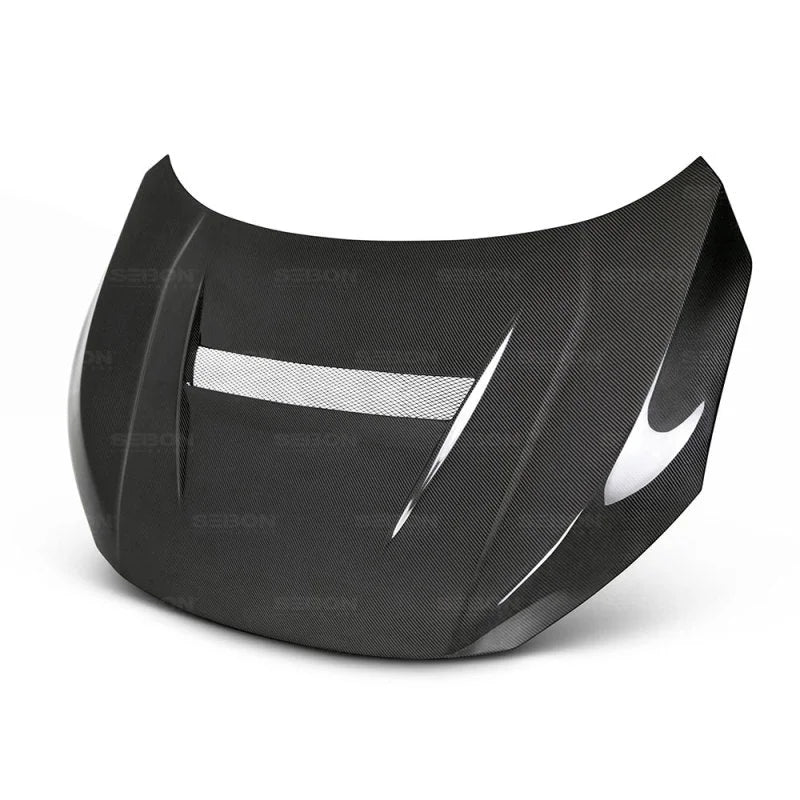 Seibon 2016-2017 Honda Civic Coupe/Sedan/Hatchback VS-Style Carbon Fiber Hood - Main Product View