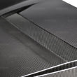 Load image into Gallery viewer, Seibon 2016-2017 Honda Civic Coupe/Sedan/Hatchback VS-Style Carbon Fiber Hood - Installation View