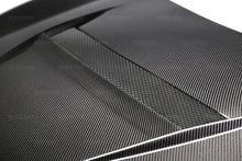 Load image into Gallery viewer, Seibon 2016-2017 Honda Civic Coupe/Sedan/Hatchback VS-Style Carbon Fiber Hood - Installation View