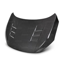 Load image into Gallery viewer, Seibon 2016-2018 Honda Civic Coupe/Sedan/Hatchback TS-Style Carbon Fiber Hood - Side View