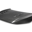 Load image into Gallery viewer, Seibon 2016-2018 Honda Civic Coupe/Sedan/Hatchback TS-Style Carbon Fiber Hood - Installation View