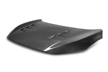 Load image into Gallery viewer, Seibon 2016-2018 Honda Civic Coupe/Sedan/Hatchback TS-Style Carbon Fiber Hood - Installation View