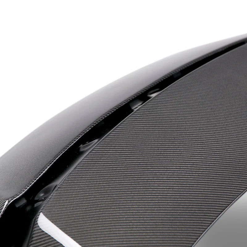 Seibon 2016 Honda Civic 2 Door Coupe FC4 Carbon Fiber Gloss Finish Trunk Lid - Back View
