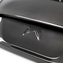 Load image into Gallery viewer, Seibon 2016 Honda Civic 2 Door Coupe FC4 Carbon Fiber Gloss Finish Trunk Lid - Installation View