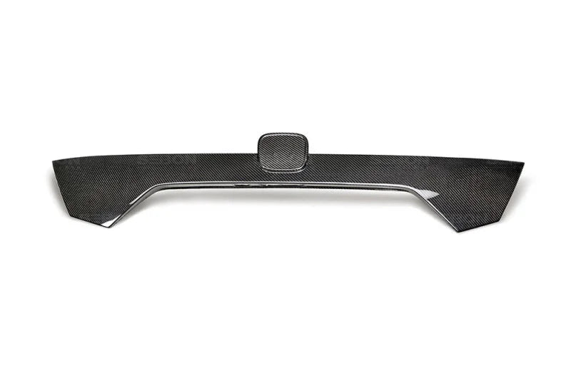 Seibon 2016+ Honda Civic 4DR Carbon Fiber OE Trunk Garnish - Back View