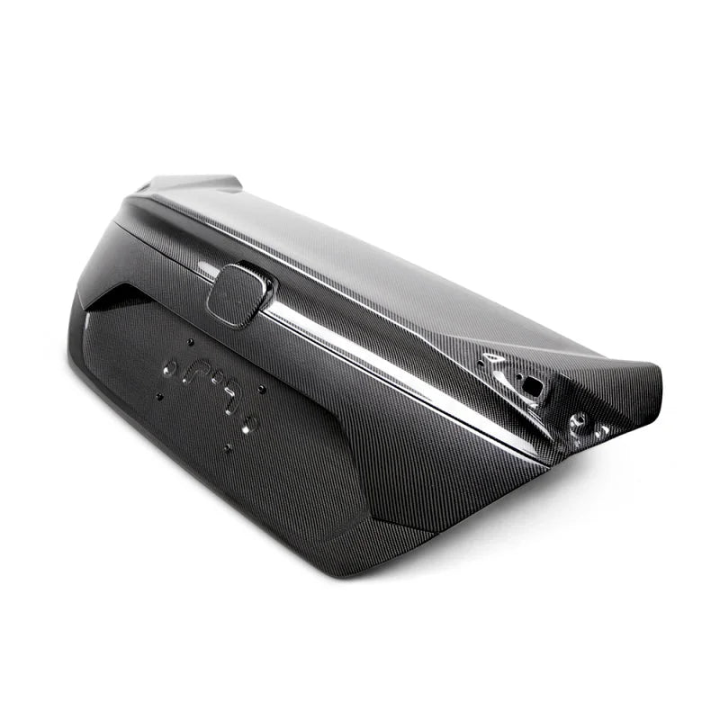 Seibon 2016+ Honda Civic 4dr OEM Carbon Fiber Trunk Lid - Side View
