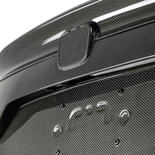 Load image into Gallery viewer, Seibon 2016+ Honda Civic 4dr OEM Carbon Fiber Trunk Lid - Installation View