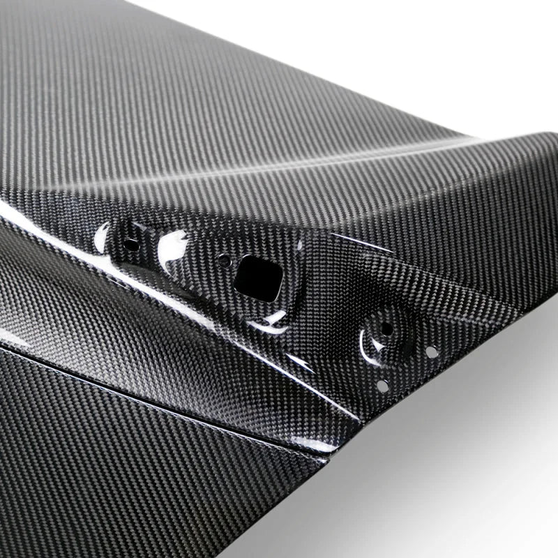 Seibon 2016+ Honda Civic 4dr OEM Carbon Fiber Trunk Lid - Additional View 5