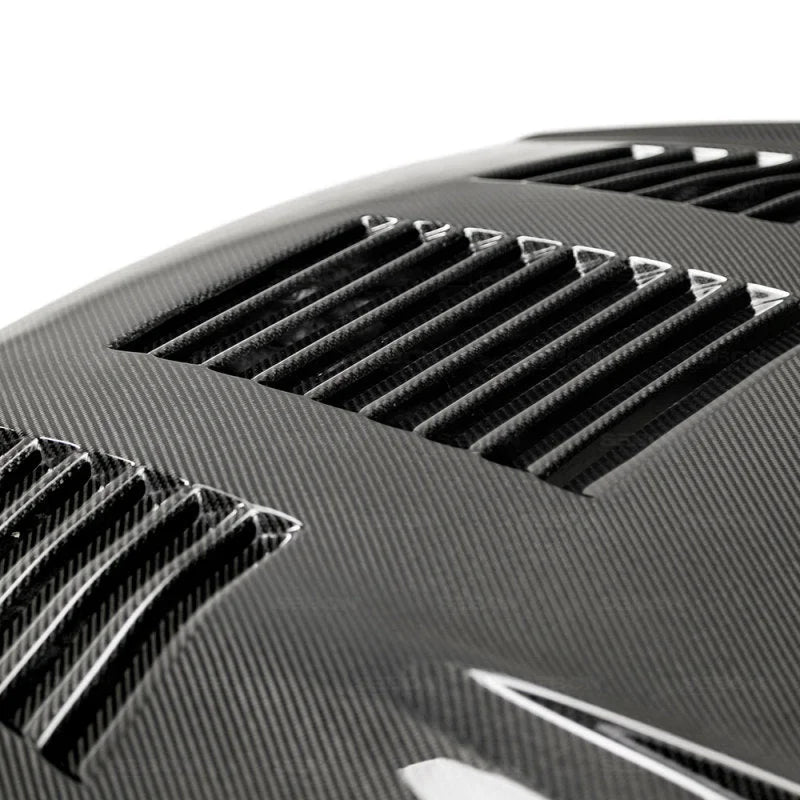 Seibon 2017-2018 Nissan GTR R35 GTII-Style Carbon Fiber Hood - Main Product View