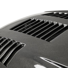 Load image into Gallery viewer, Seibon 2017-2018 Nissan GTR R35 GTII-Style Carbon Fiber Hood - Main Product View