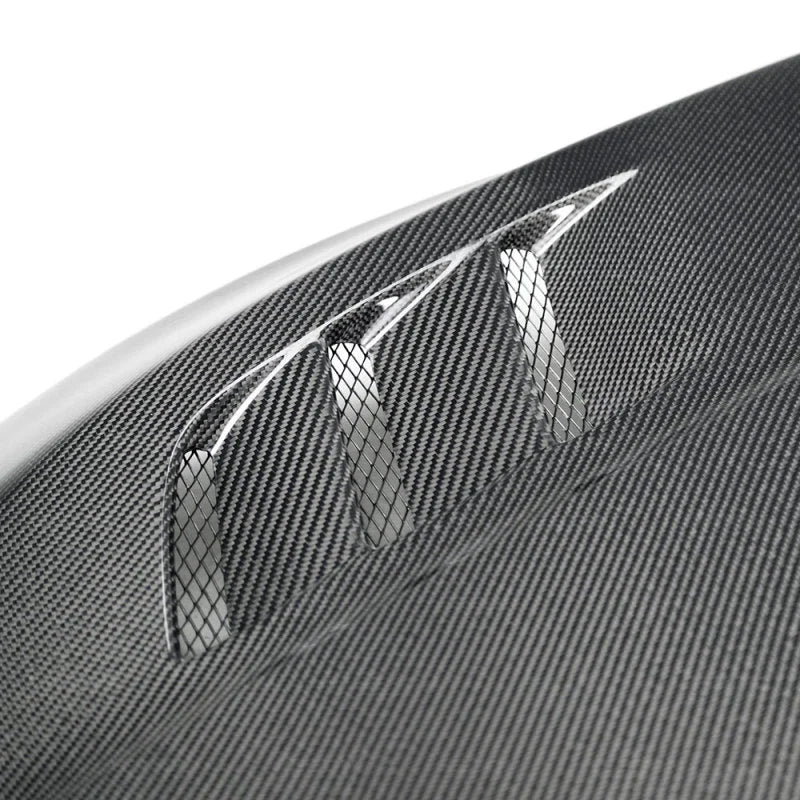 Seibon 2017 Honda Civic Type R CV-Style Carbon Fiber Hood - Main Product View