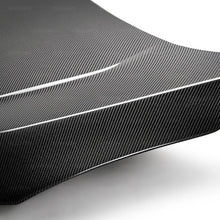 Load image into Gallery viewer, Seibon 2017 Honda Civic Type R CV-Style Carbon Fiber Hood - Side View