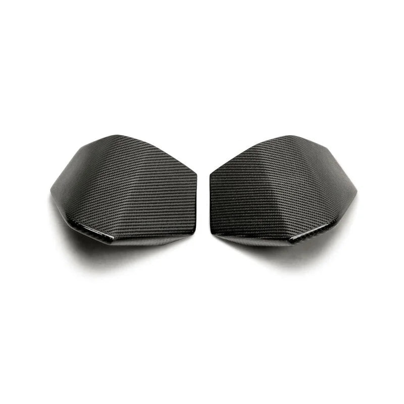 Seibon 2017 Honda Civic Type-R Carbon Fiber Rear Roof Trim - Installation View