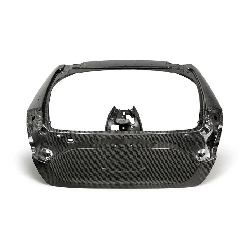 Seibon 2017+ Honda Civic Type-R Hatchback OEM Carbon Fiber Trunk Lid - Side View