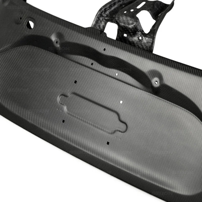Seibon 2017+ Honda Civic Type R Hatchback OEM Dry Carbon Fiber Trunk Lid - Main Product View