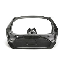 Load image into Gallery viewer, Seibon 2017+ Honda Civic Type R Hatchback OEM Dry Carbon Fiber Trunk Lid - Installation View