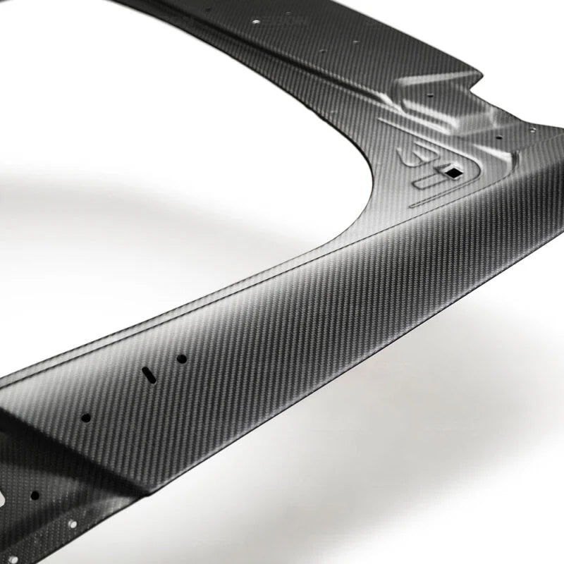 Seibon 2017+ Honda Civic Type R Hatchback OEM Dry Carbon Fiber Trunk Lid - Additional View 6