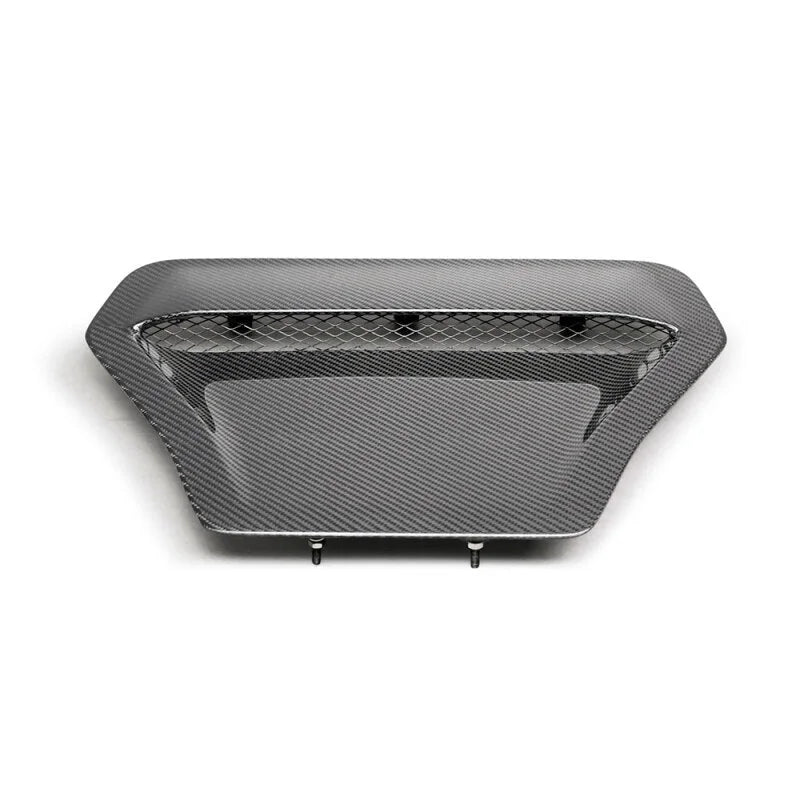 Seibon 2017+ Honda Civic Type R OE-Style Carbon Fiber Hood Scoop - Detail View