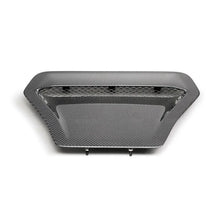 Load image into Gallery viewer, Seibon 2017+ Honda Civic Type R OE-Style Carbon Fiber Hood Scoop - Detail View