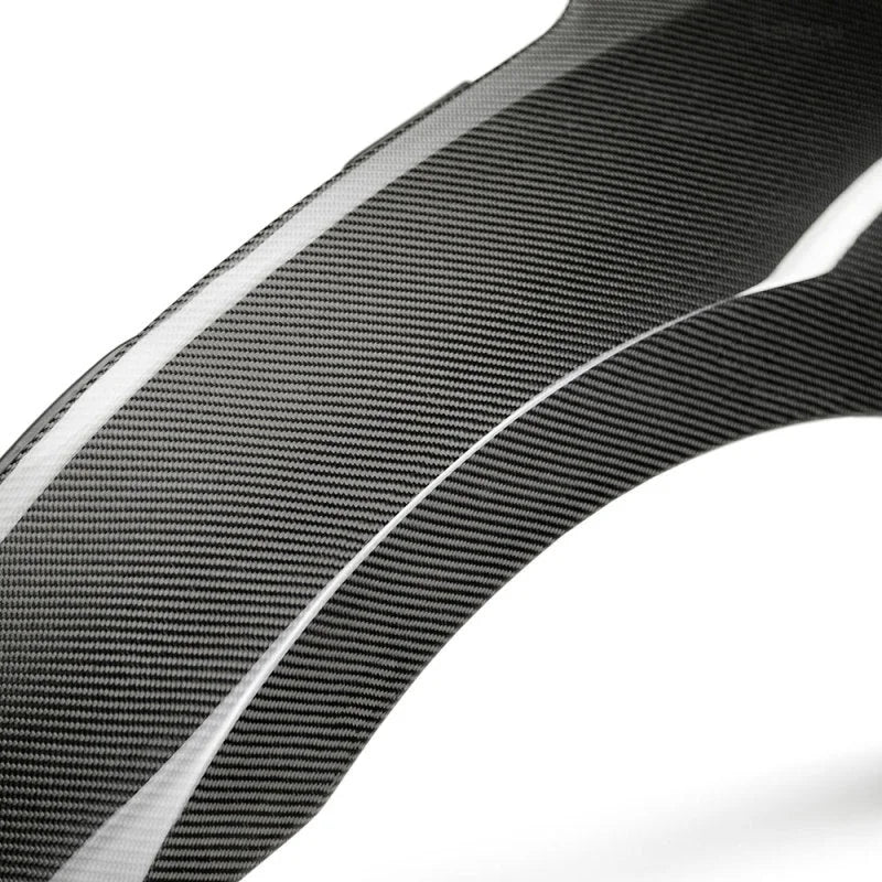 Seibon 2017 Honda Civic Type-R OE-Style Gloss Carbon Fiber Front Fenders - Main Product View