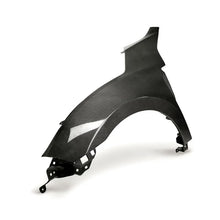 Load image into Gallery viewer, Seibon 2017 Honda Civic Type-R OE-Style Gloss Carbon Fiber Front Fenders - Back View