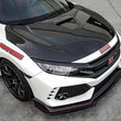 Load image into Gallery viewer, Seibon 2017 Honda Civic Type R OEM Carbon Fiber Hood - Additional View 5