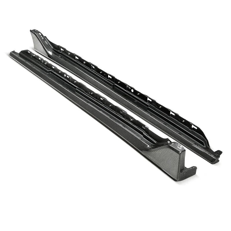 Seibon 2017 Honda Civic Type R OEM Carbon Fiber Side Skirts - Side View