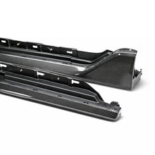 Load image into Gallery viewer, Seibon 2017 Honda Civic Type R OEM Carbon Fiber Side Skirts - Back View