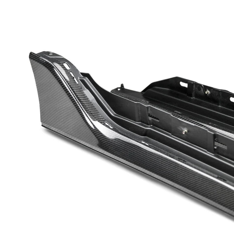 Seibon 2017 Honda Civic Type R OEM Carbon Fiber Side Skirts - Additional View 7