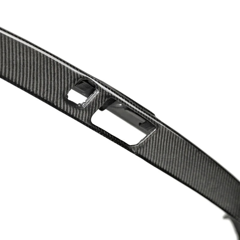 Seibon 2017 Honda Civic Type-R Rear License Trim - Side View