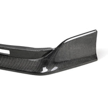 Load image into Gallery viewer, Seibon 2017 Honda Civic Type-R TA-Style Gloss Carbon Fiber Front Bumper Lip - Back View