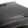 Load image into Gallery viewer, Seibon 2018+ Kia Stinger OE-Style Carbon Fiber Hood - Main Product View