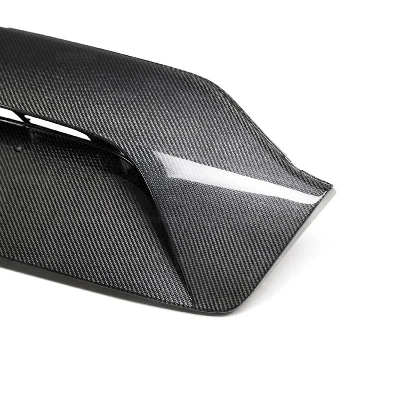 Seibon 2018 Kia Stinger OE-Style Carbon Fiber Rear Trunk Garnish - Main Product View