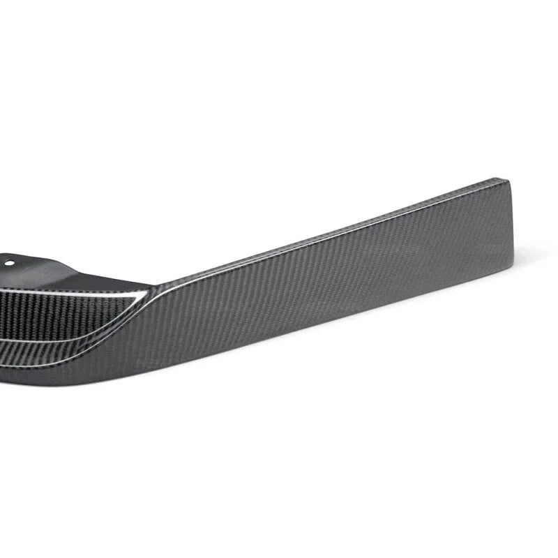 Seibon 2018 Subaru WRX / STi Carbon Fiber Front Lip - MB3 Style - Back View