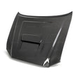 Load image into Gallery viewer, Seibon 2018+ Toyota Tacoma TR-Style Carbon Fiber Hood - Side View