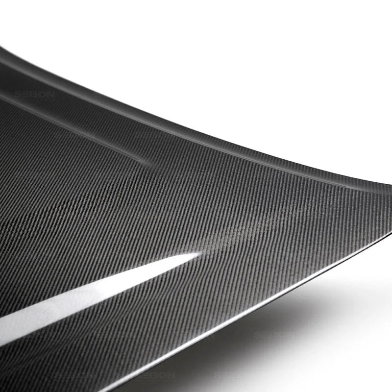 Seibon 2018+ Toyota Tacoma TR-Style Carbon Fiber Hood - Additional View 5