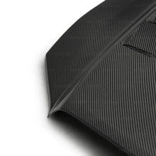 Load image into Gallery viewer, Seibon 2018+ Toyota Tacoma TS-Style Carbon Fiber Hood - Back View