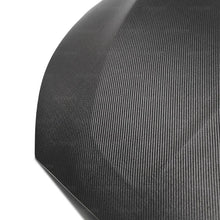 Load image into Gallery viewer, Seibon 2019 Hyundai Veloster OE-Style Carbon Fiber Hood - Back View