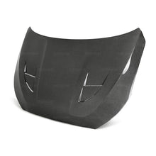 Load image into Gallery viewer, Seibon 2019 Hyundai Veloster TS-Style Carbon Fiber Hood - Side View