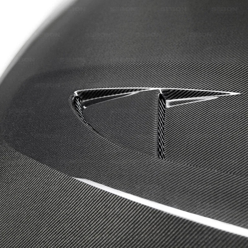 Seibon 2019 Hyundai Veloster TS-Style Carbon Fiber Hood - Additional View 5