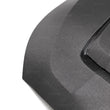 Load image into Gallery viewer, Seibon 2019 Hyundai Veloster VT-Style Carbon Fiber Hood - Back View