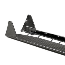 Load image into Gallery viewer, Seibon 2020 Toyota GR Supra MB-Style Carbon Fiber Side Skirt - Installation View