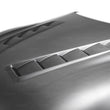 Load image into Gallery viewer, Seibon 2020 Toyota GR Supra TS-Style Dry Carbon Fiber Hood - Back View