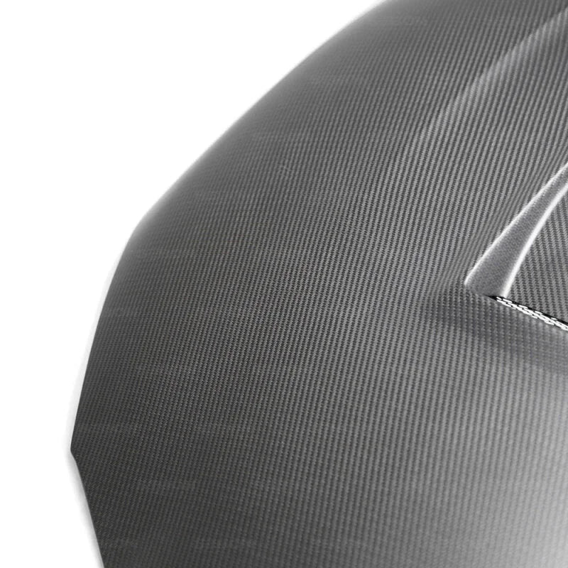 Seibon 2020 Toyota GR Supra TS-Style Dry Carbon Fiber Hood - Installation View
