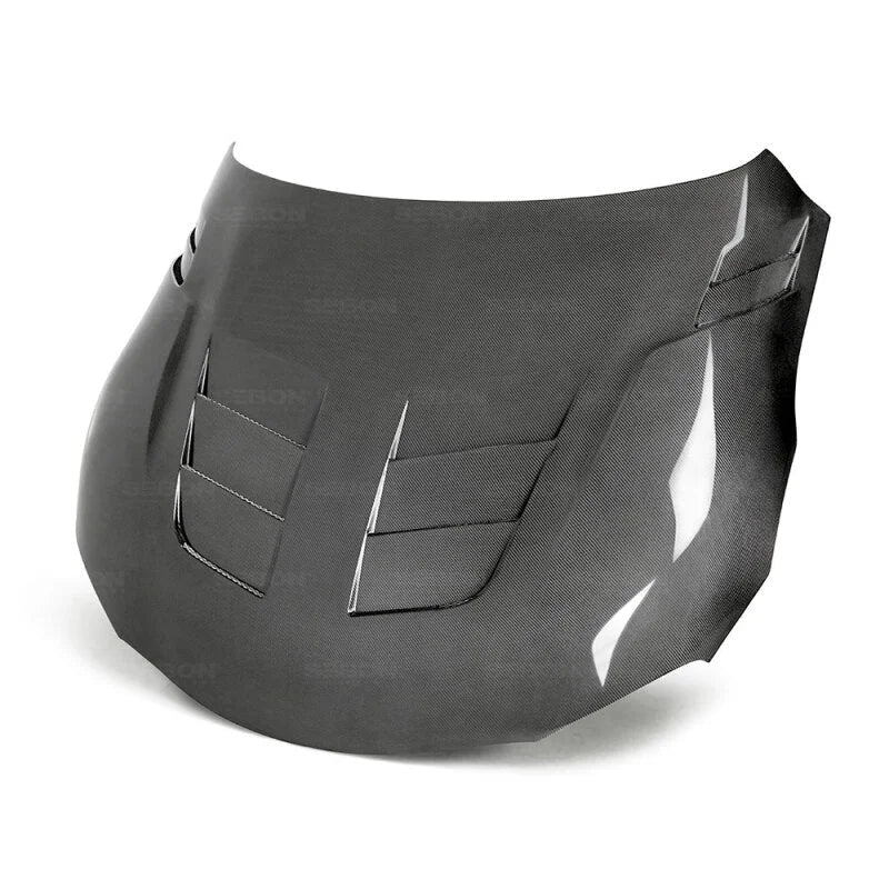 Seibon 2020 Toyota GR Supra TSII-Style Double-Sided Carbon Fiber Hood - Main Product View