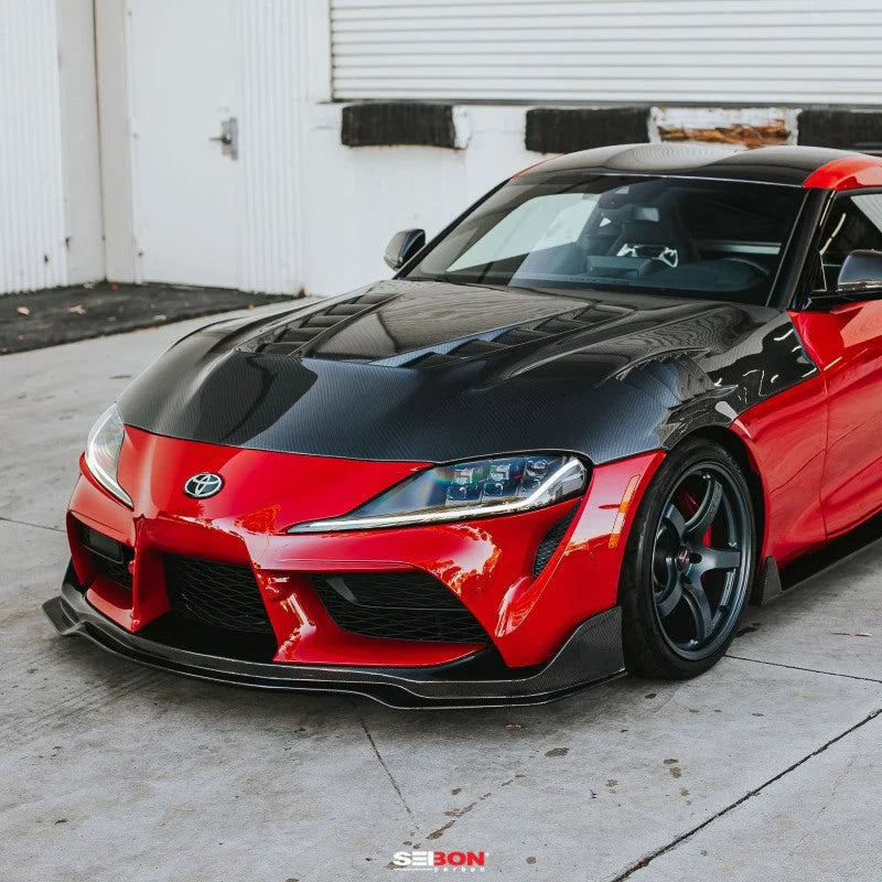 Seibon 2020+ Toyota GR Supra TV-Style Carbon Fiber Hood - Additional View 11