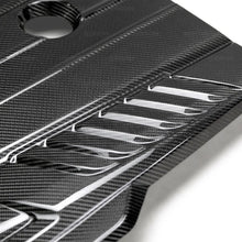 Load image into Gallery viewer, Seibon 2020+ Toyota Supra (A90) Carbon Fiber Engine Cover - Installation View