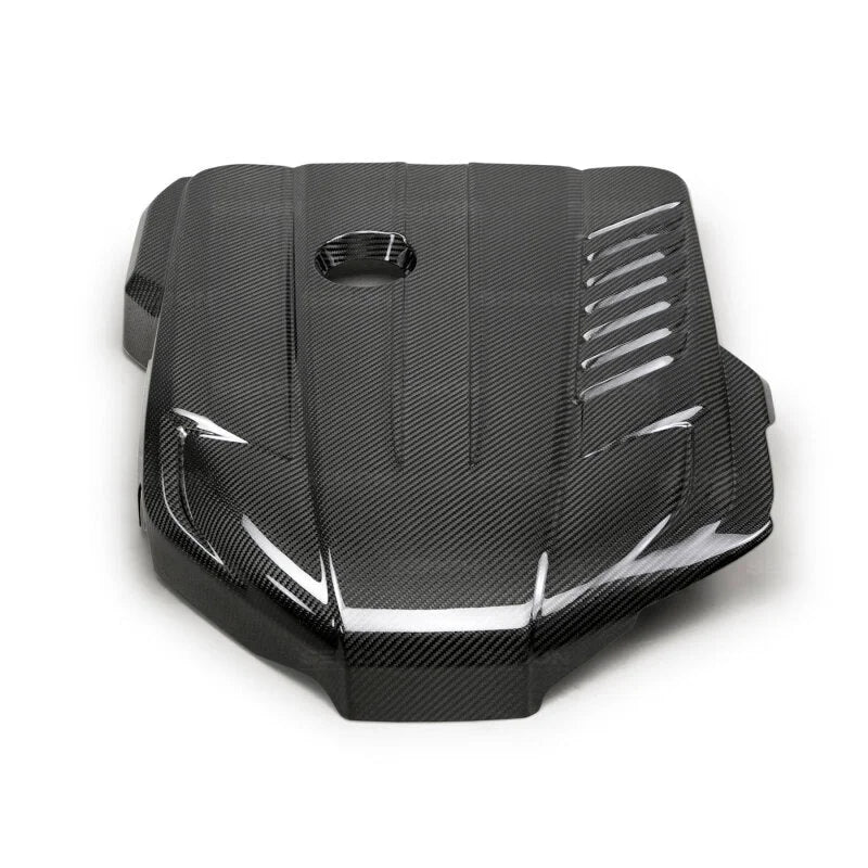 Seibon 2020+ Toyota Supra (A90) Carbon Fiber Engine Cover - Additional View 5