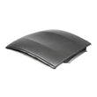 Load image into Gallery viewer, Seibon 2020+ Toyota Supra Dry Carbon Roof Replacement (Dry Carbon Products are Matte Finish) - Back View